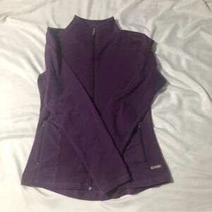 One Tooth  Athletic Jacket - Zip Up - Purple - Size Small